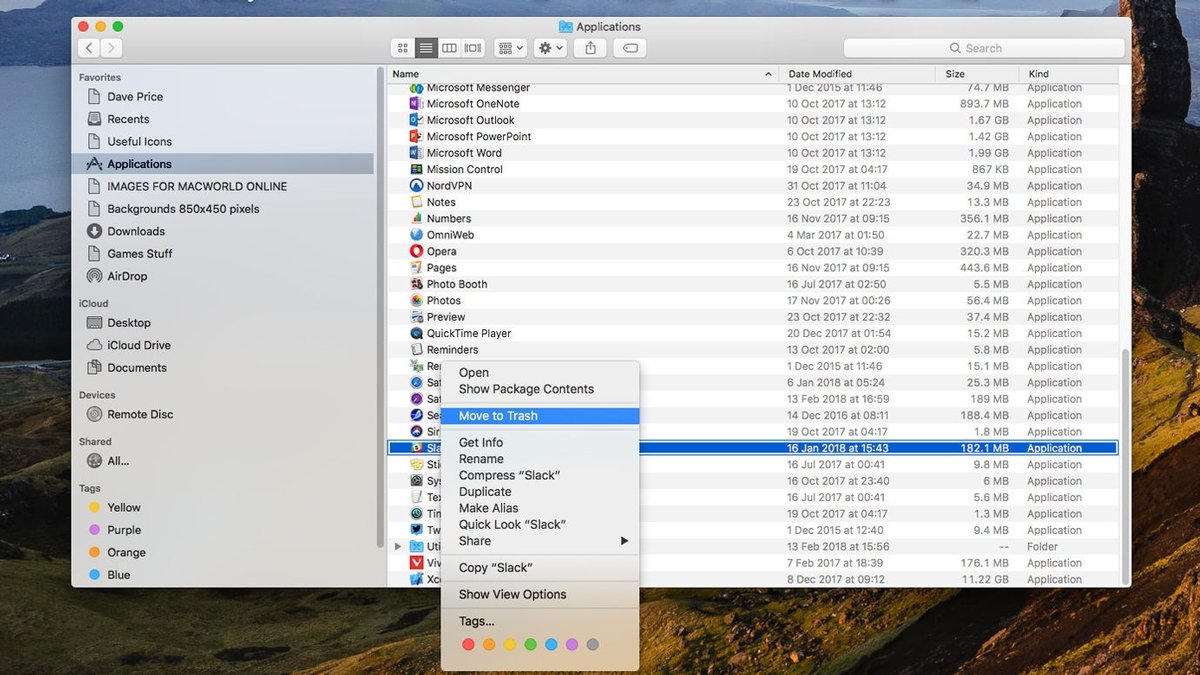 How To Uninsall An App From Mac